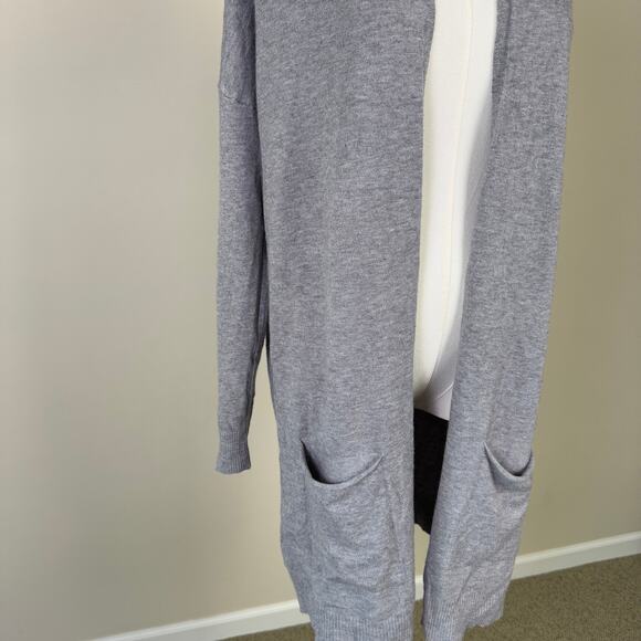 Cyrus Open Front Pockets Long Cardigan Sweater US Women's S - Picture 3 of 9